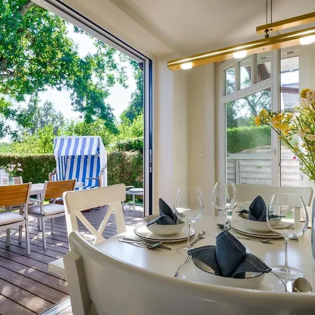 Traumhaus Auri In Ostsee Auf Dem Darss Mit Kamin Und Sauna Und Garten Nyaraló *