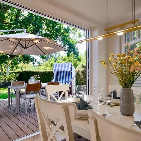 Traumhaus Auri In Ostsee Auf Dem Darss Mit Kamin Und Sauna Und Garten *